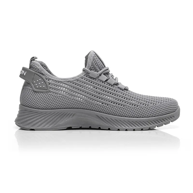Strongman Casual Shoes Men Low Top Black/Gray/Beige-6