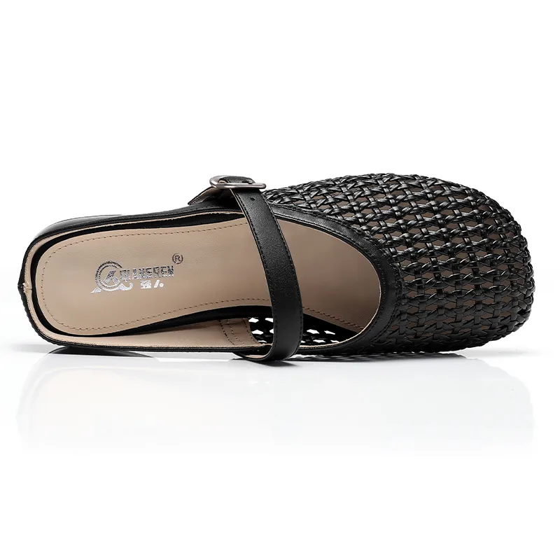 Strongman Closed Toe Slippers Women's Black-2