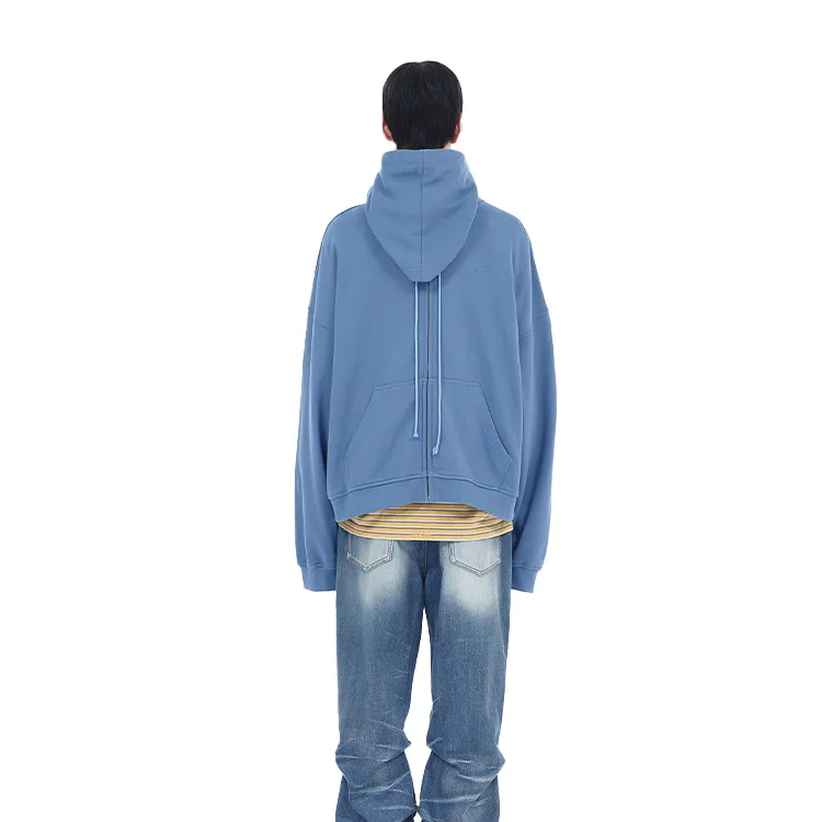 WE11DONE Sweatshirt Unisex Sky Blue-2