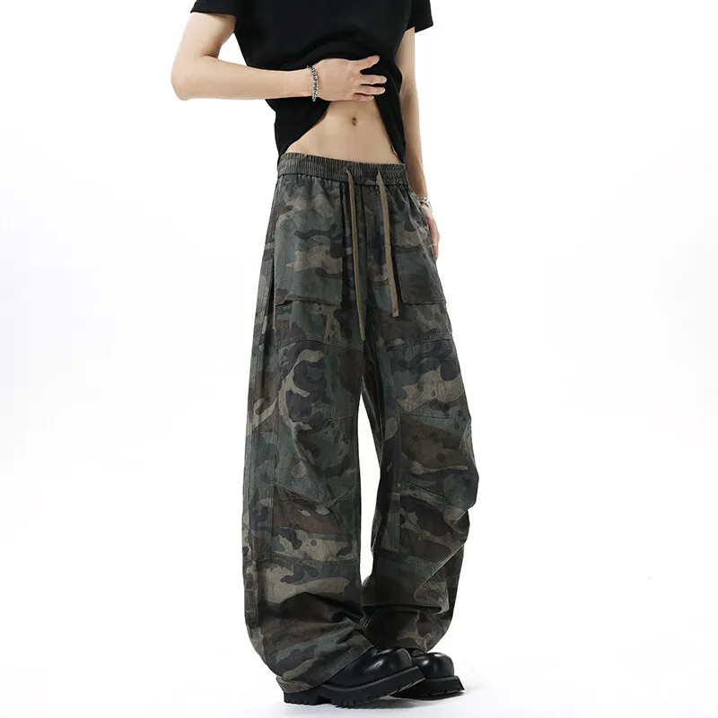 TELENT Casual Pants Unisex Camouflage-1