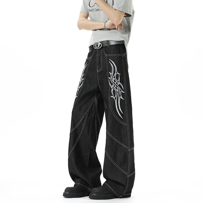 TELENT Jeans Unisex Black-3