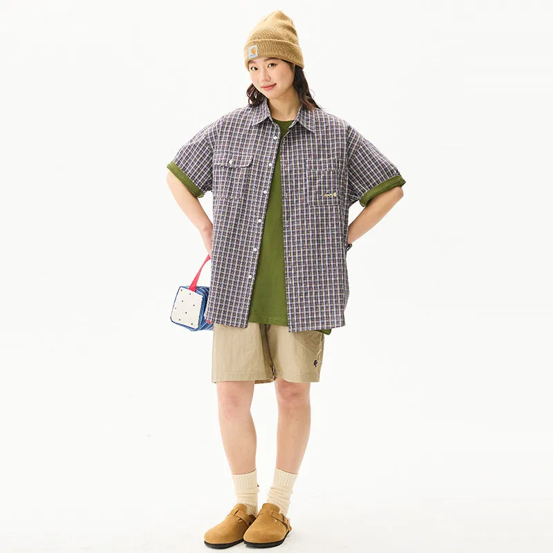 TELENT Shirt Unisex Coffee Blue-5
