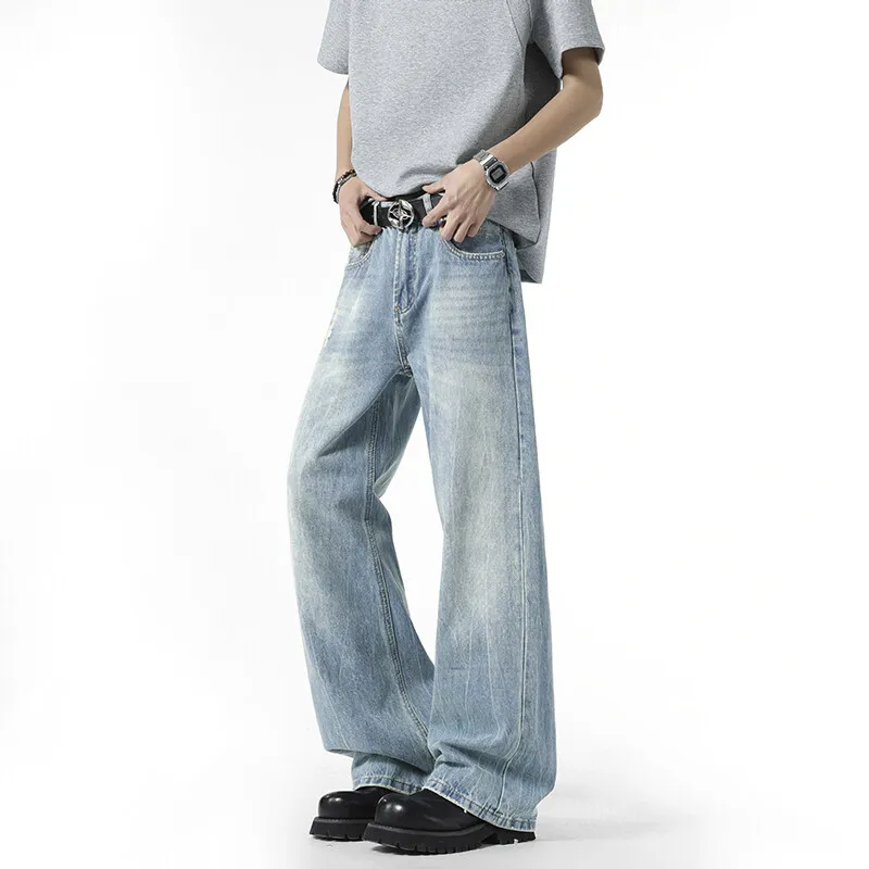 TELENT Jeans Unisex Light Blue-3