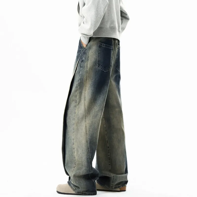 TELENT Jeans Unisex Vintage Blue-1