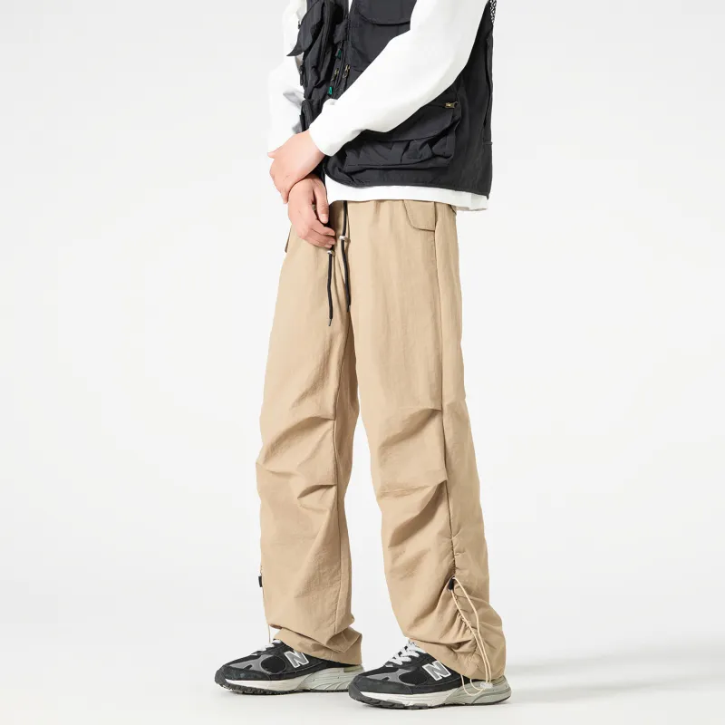 TELENT Casual Pants Unisex Khaki-3