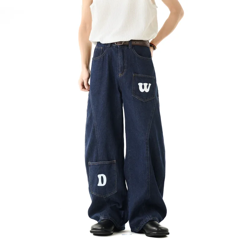 TELENT Jeans Unisex Blue-4