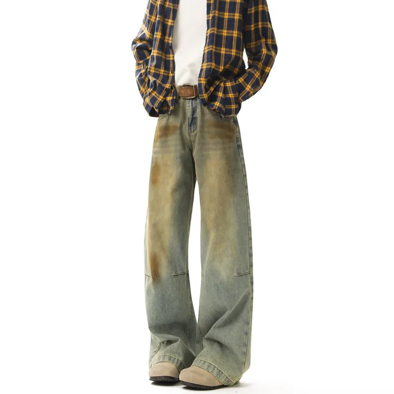TELENT Jeans Unisex Vintage Blue-3