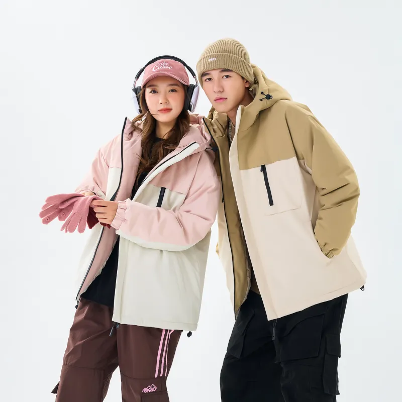 TELENT Puffer Jacket Unisex Khaki-15