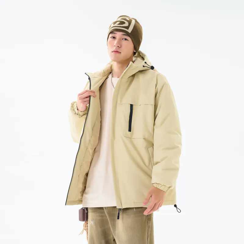 TELENT Puffer Jacket Unisex Khaki-33