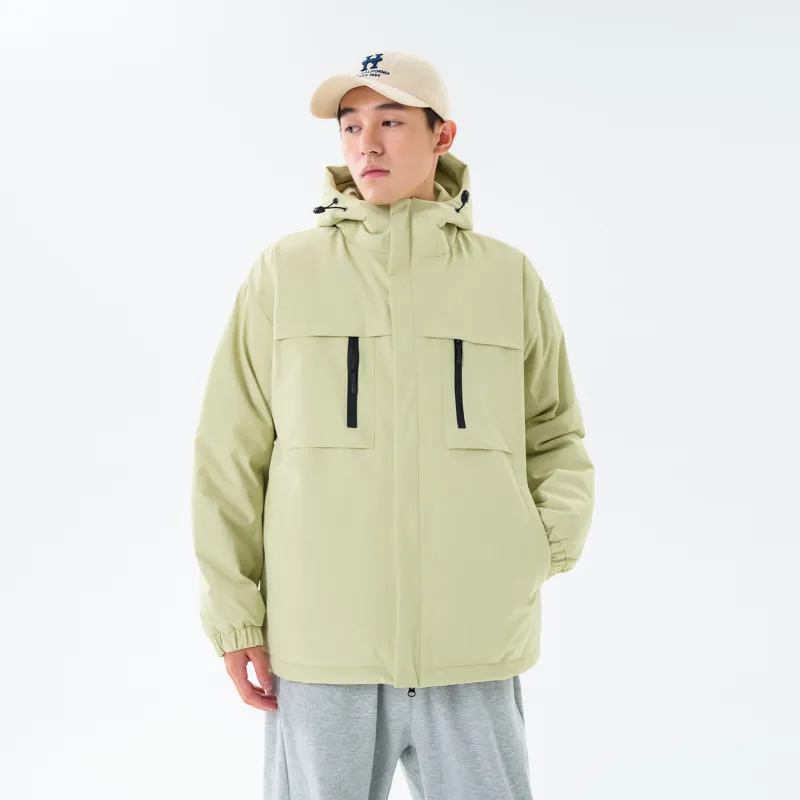 TELENT Puffer Jacket Unisex Khaki-5