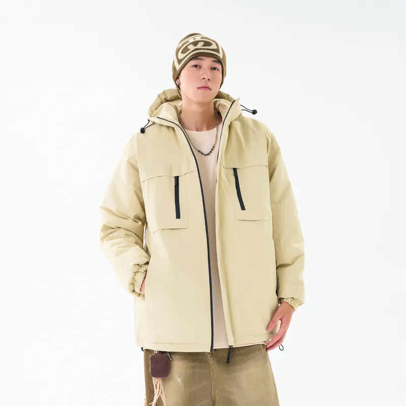 TELENT Puffer Jacket Unisex Khaki-32