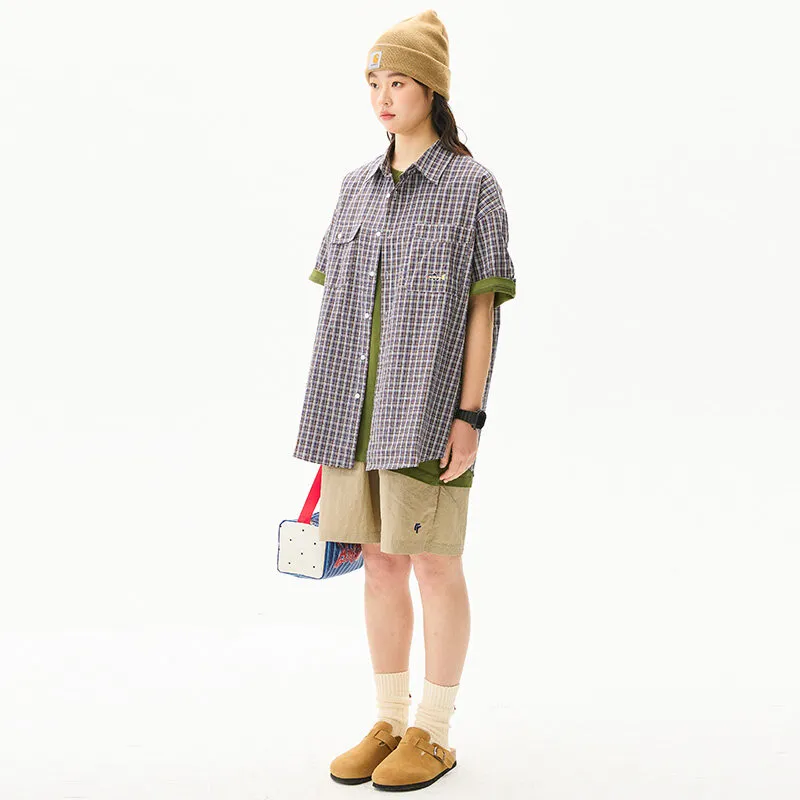 TELENT Shirt Unisex Coffee Blue-4
