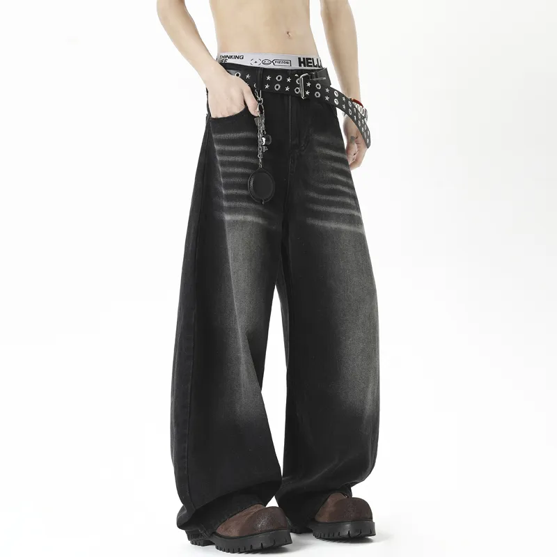 TELENT Jeans Unisex Black-4