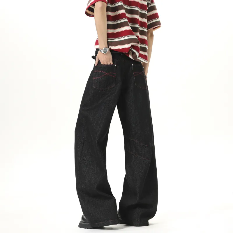 TELENT Jeans Unisex Black-4