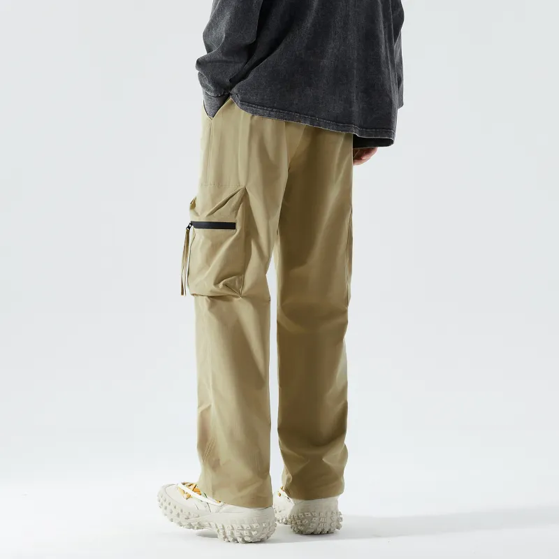 TELENT Casual Pants Unisex Black-8