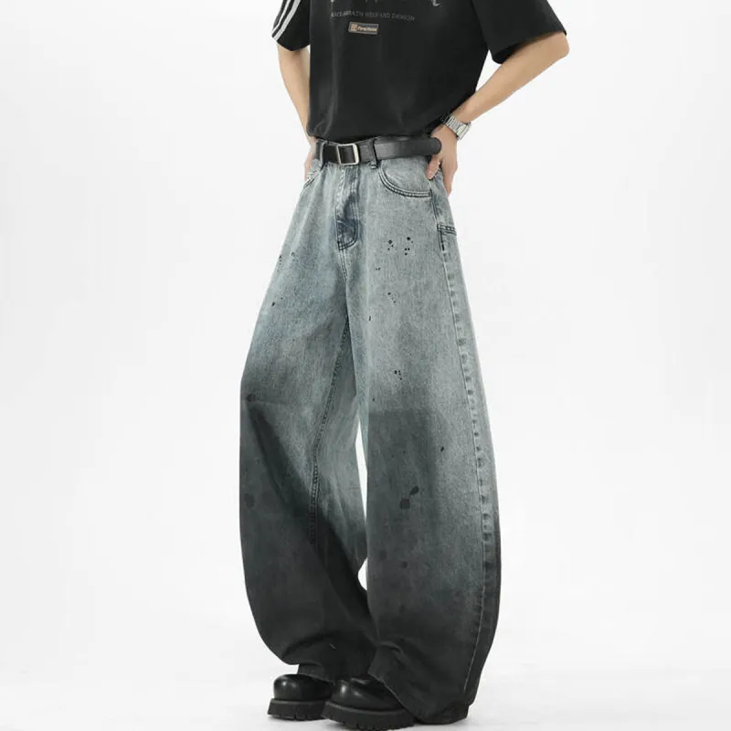 TELENT Jeans Unisex Blue Gray-6
