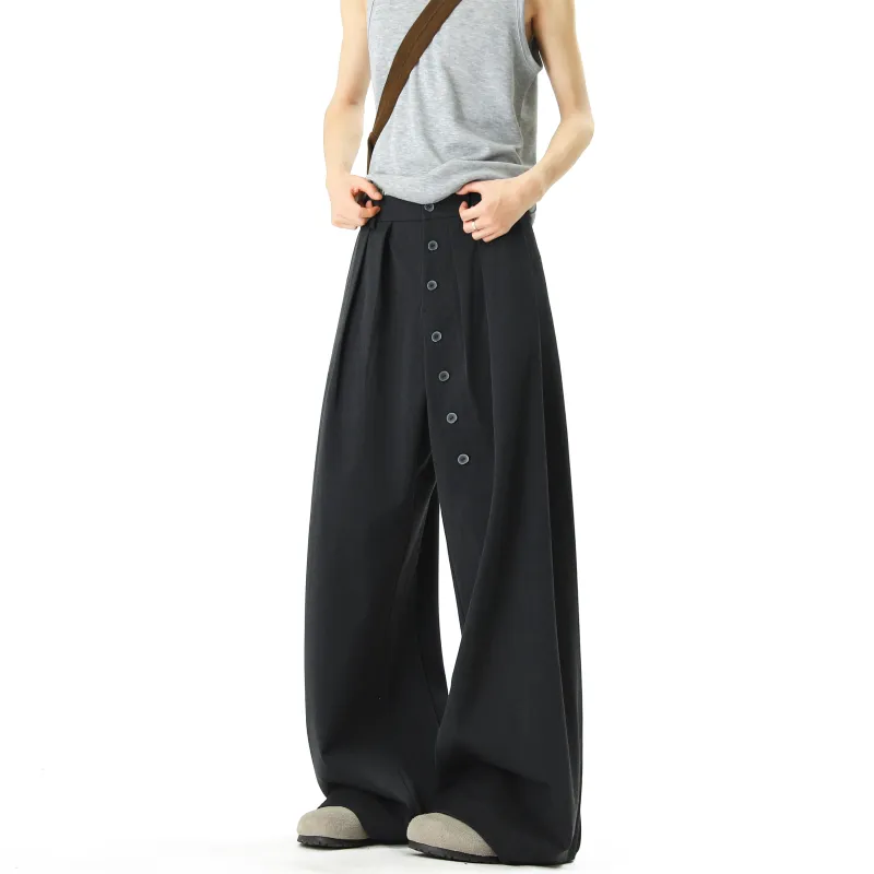 TELENT SS25 Suit Trouser Unisex Dark Gray-2