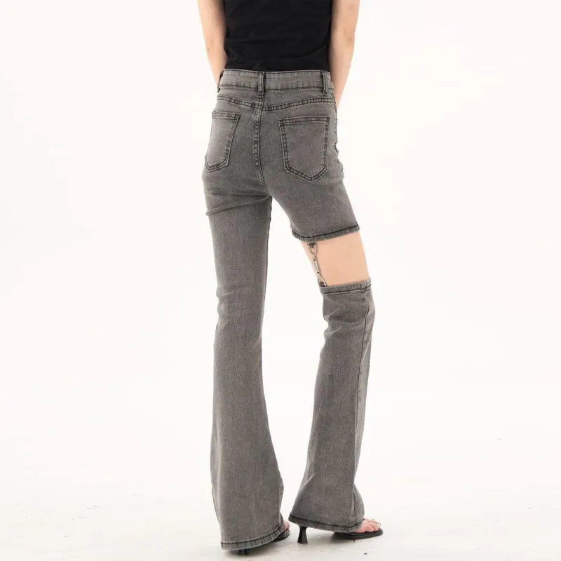 TELENT Jeans Women's Black-5