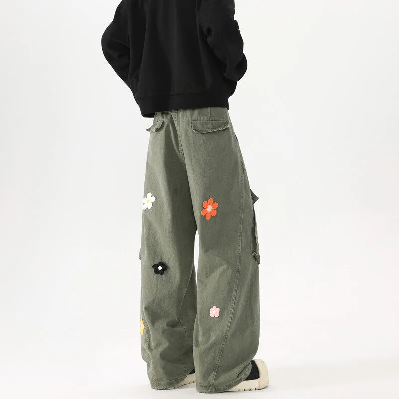 TELENT Cargo Pants Unisex Green-1