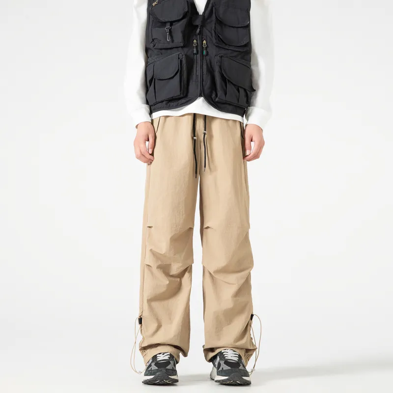 TELENT Casual Pants Unisex Khaki-2