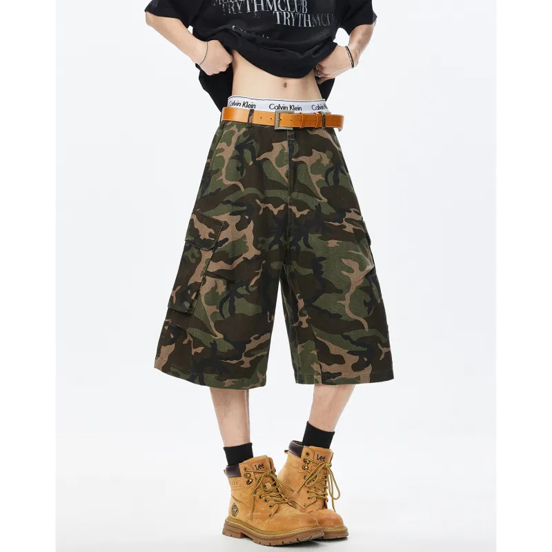 TELENT Cargo Shorts Unisex Camouflage-2