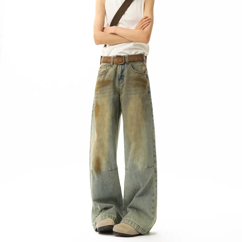TELENT Jeans Unisex Vintage Blue-2