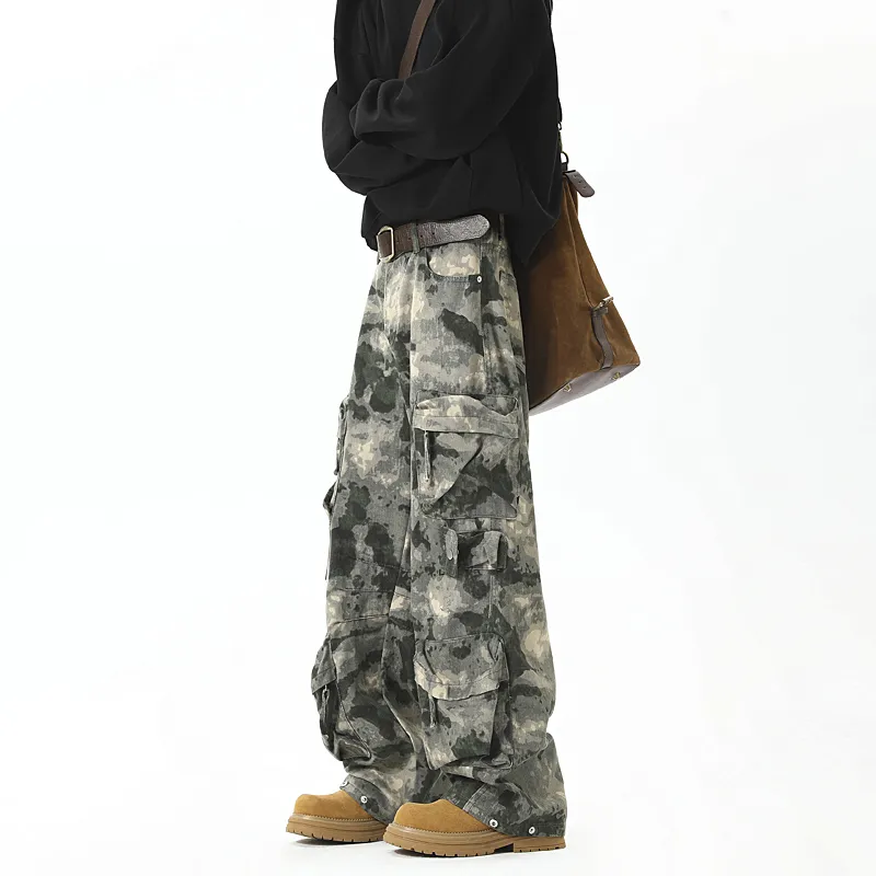 TELENT Jeans Unisex Camouflage-4