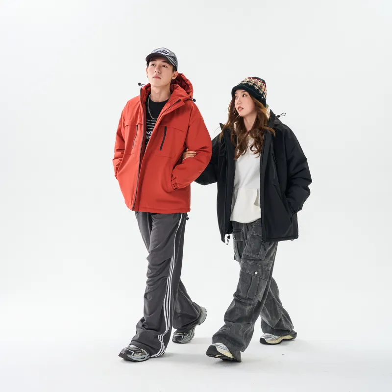 TELENT Puffer Jacket Unisex Khaki-43