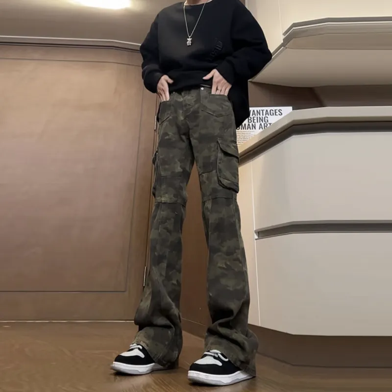 Pancoat X TELENT Jeans Unisex Camouflage-4