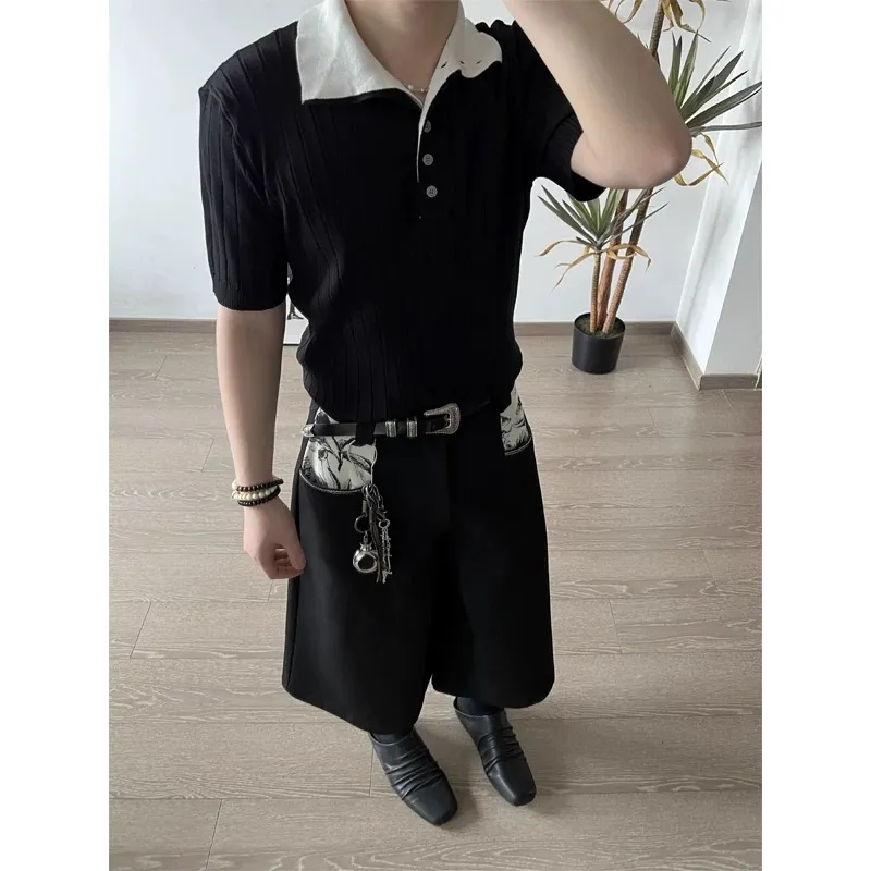 TELENT Casual Shorts Unisex Black-2