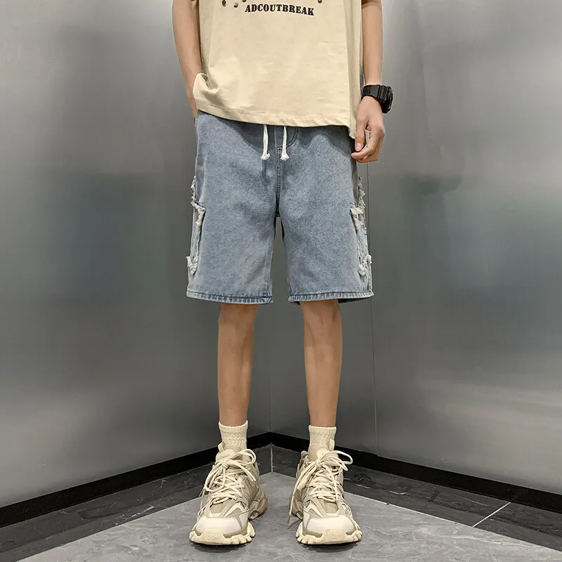 TELENT Denim Shorts Unisex-13