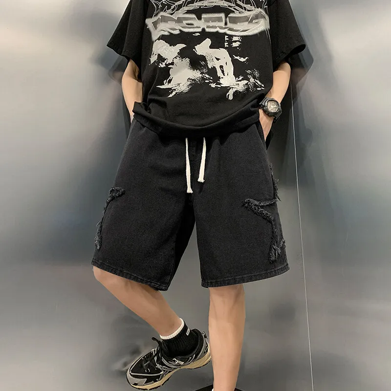 TELENT Denim Shorts Unisex-7