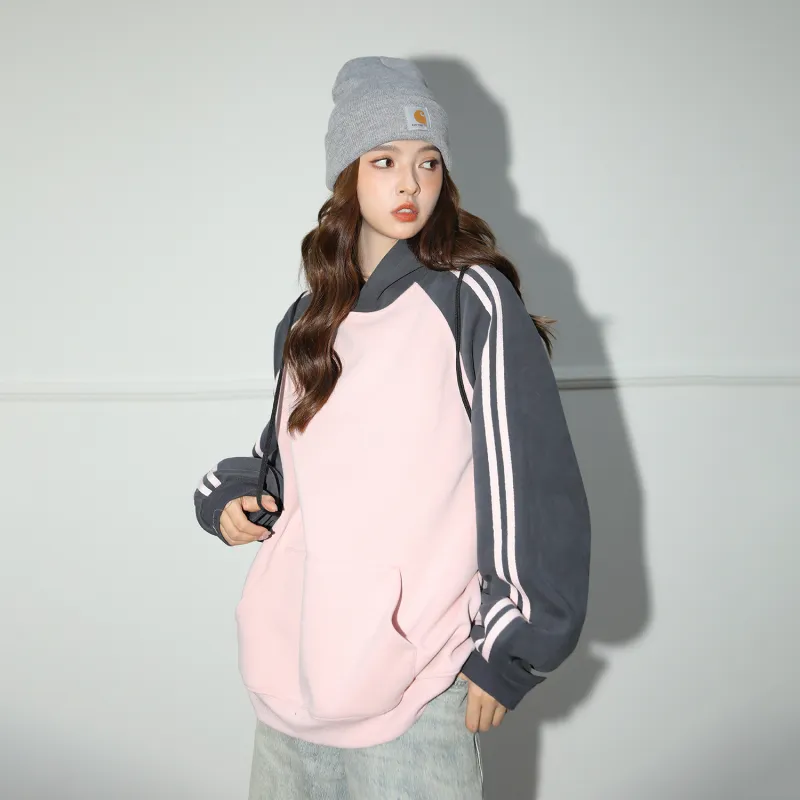 TELENT Sweatshirt Unisex Dark Gray & Pink-4