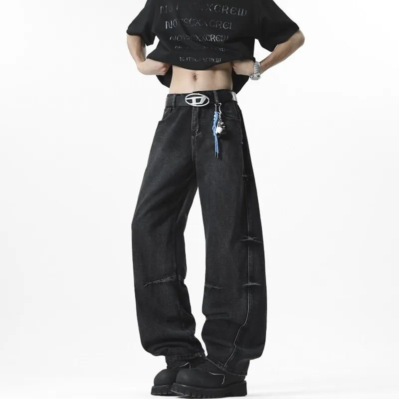 TELENT Jeans Unisex Black-5