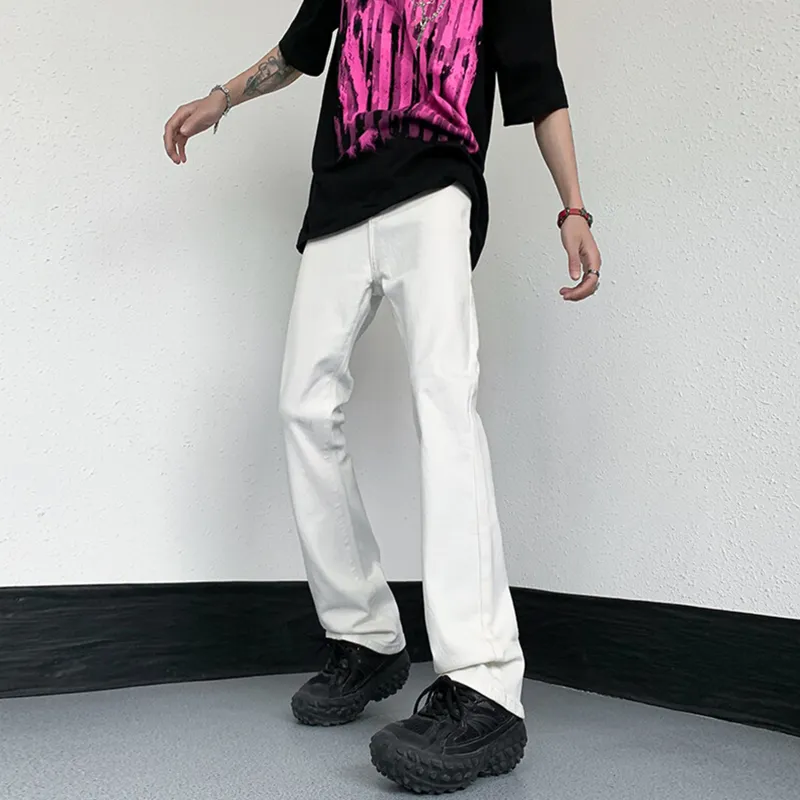 TELENT Jeans Unisex White-4