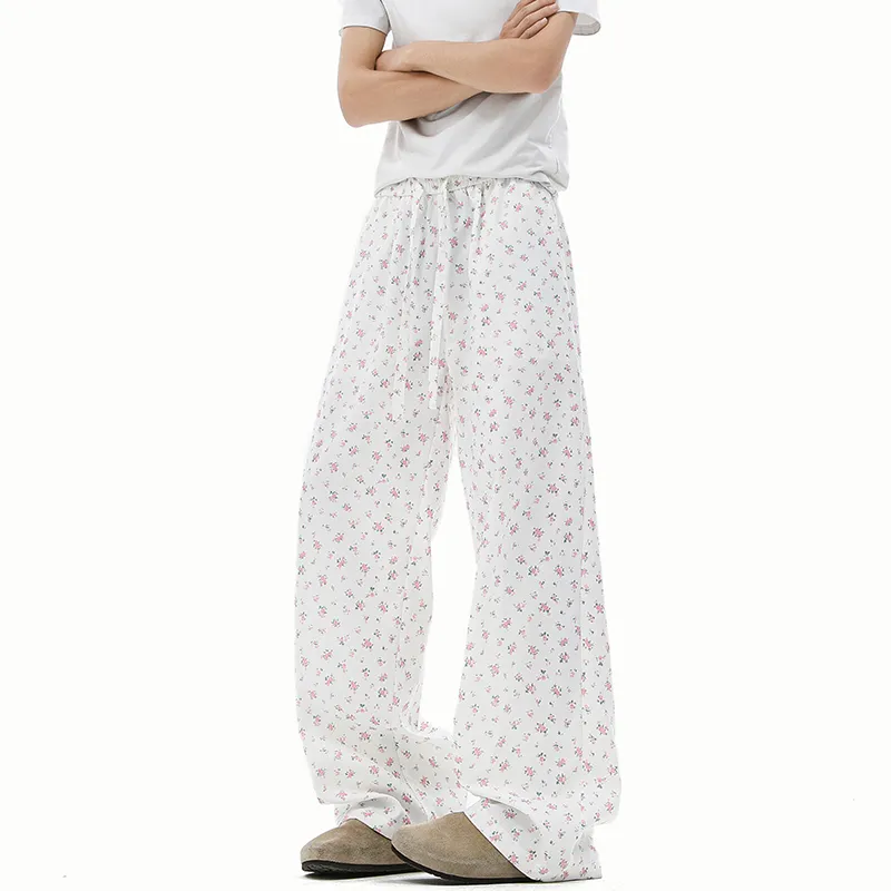 TELENT Casual Pants Unisex White-4