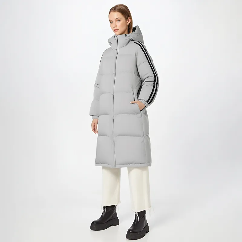 TELENT Down Jacket Unisex Mink Gray-8