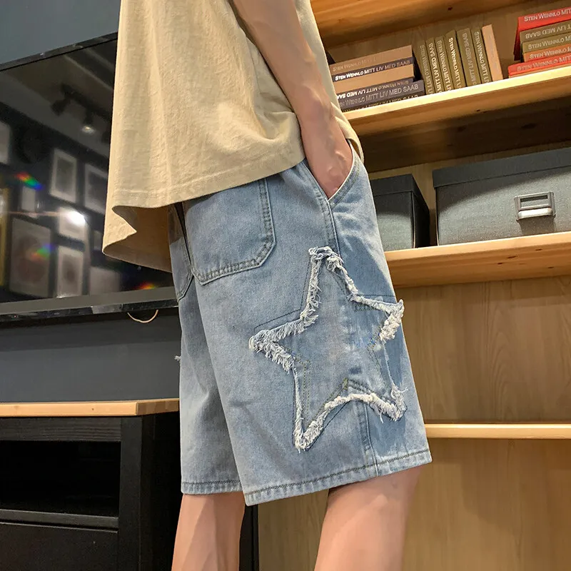 TELENT Denim Shorts Unisex-14