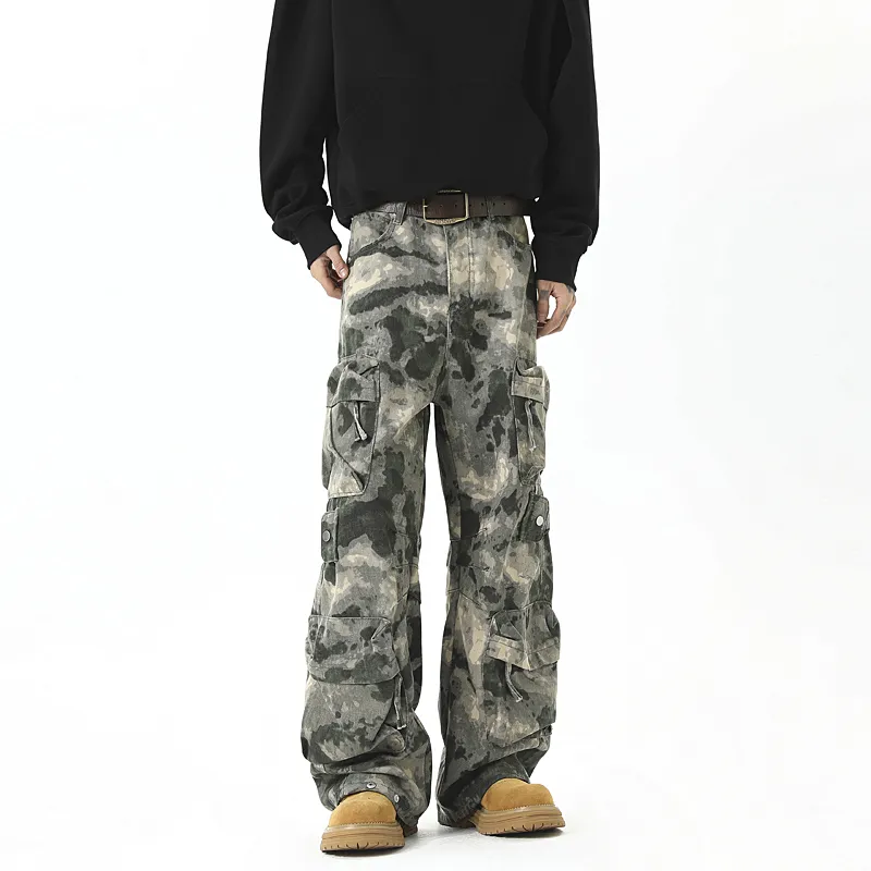 TELENT Jeans Unisex Camouflage-5