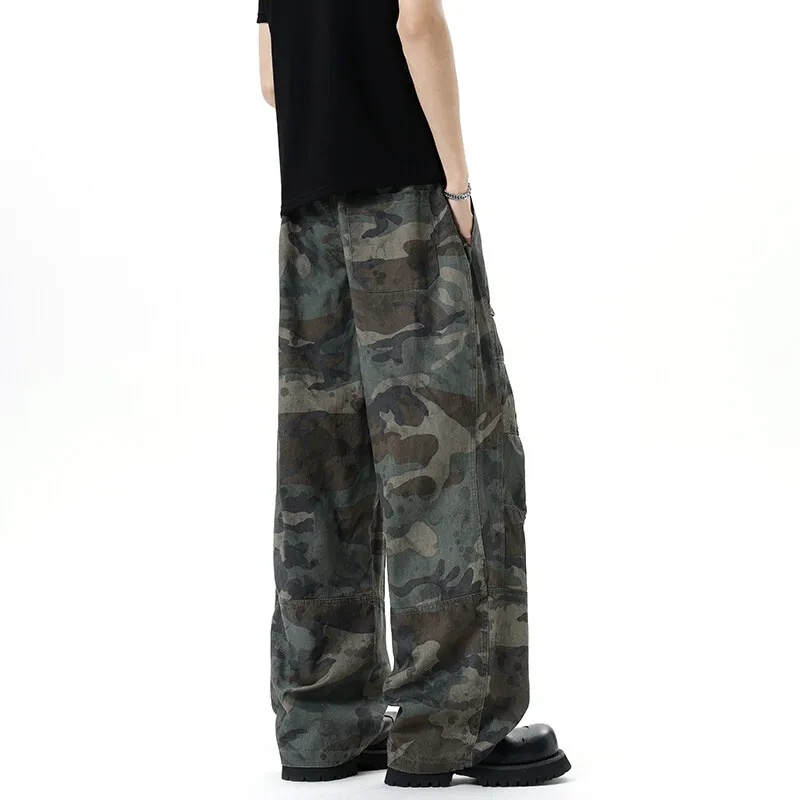 TELENT Casual Pants Unisex Camouflage-2
