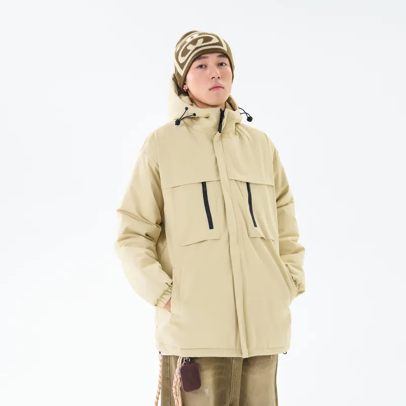 TELENT Puffer Jacket Unisex Khaki-36