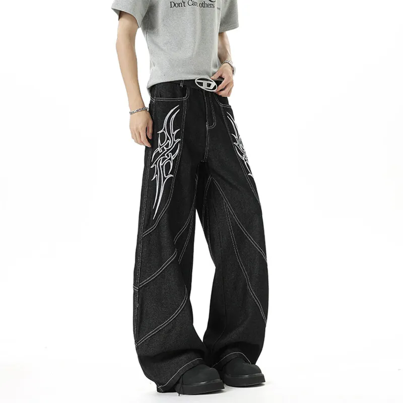 TELENT Jeans Unisex Black-4
