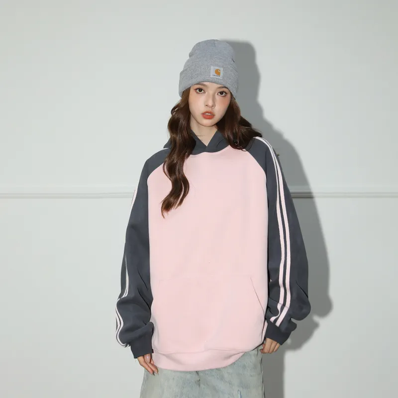 TELENT Sweatshirt Unisex Dark Gray & Pink-2