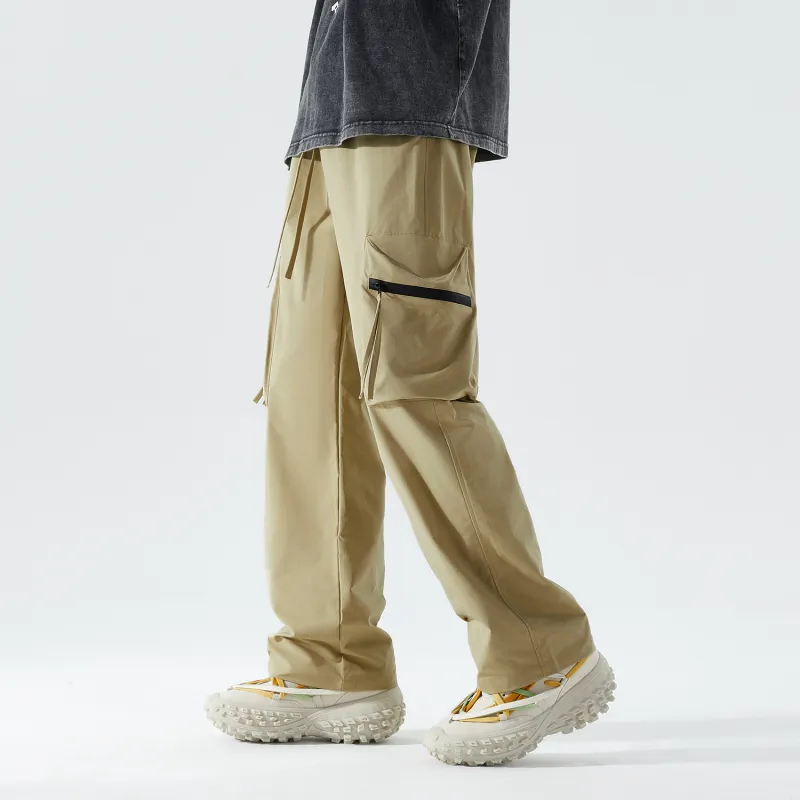 TELENT Casual Pants Unisex Black-7