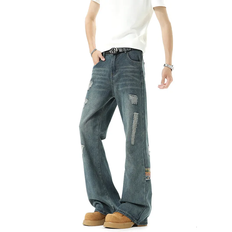 TELENT Jeans Unisex Blue-4