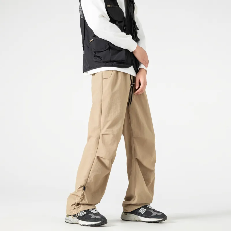 TELENT Casual Pants Unisex Khaki-4
