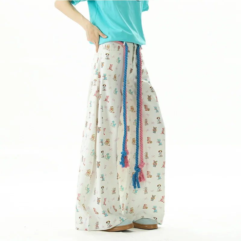 TELENT Casual Pants Unisex White-1