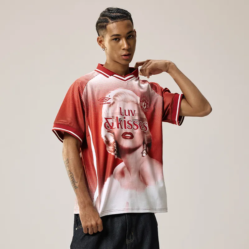 REMEDY Polo Shirts Unisex Red-3