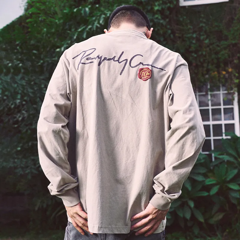REMEDY Drop Shoulder Sleeve T Shirt Unisex-11