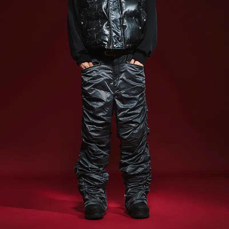 REMEDY Casual Pants Unisex Black-3